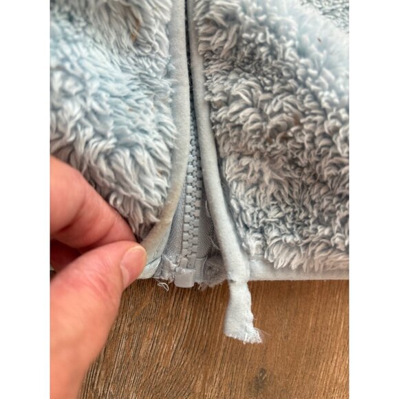 Eddie Bauer Girls Ice Blue Fleece Hooded Jacket Sx XXS (4) - Picture 7 of 7